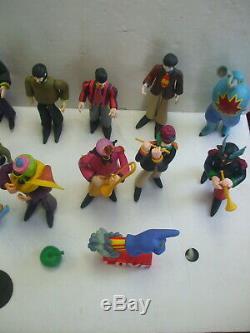 Lot of McFarlane The Beatles Yellow Submarine Figures Set 1 and 2