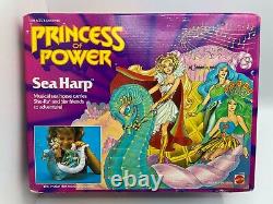 MATTEL TOYS 1985 She-Ra Princess Of Power SEA HARP Musical Sea Horse, SEALED