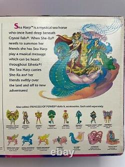 MATTEL TOYS 1985 She-Ra Princess Of Power SEA HARP Musical Sea Horse, SEALED