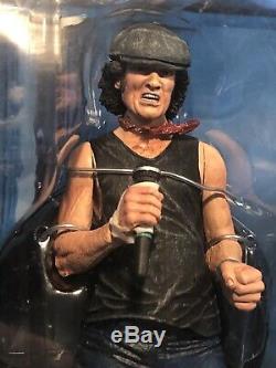 MCFARLANE AC/DC ANGUS YOUNG BRIAN Johnson ACTION FIGURE Set, Sealed In Package