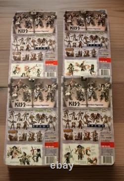 MCFARLANE KISS 1997 ULTRA ACTION FIGURES FULL SET of 4 GOLD RECORD