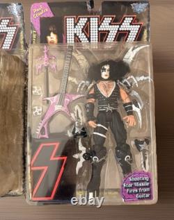 MCFARLANE KISS 1997 ULTRA ACTION FIGURES FULL SET of 4 GOLD RECORD