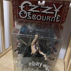 MCFARLANE Toys OZZY OSBOURNE Ultra Action Figure 1999 NIB, Blood Bat, RARE