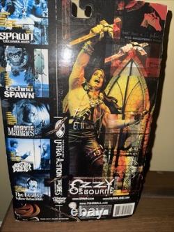 MCFARLANE Toys OZZY OSBOURNE Ultra Action Figure 1999 NIB, Bloody Bats, RARE