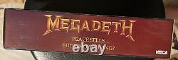 MEGADETH NECA Figure SIGNED by DAVE ELLEFSON Rare Peace Sells Autograph