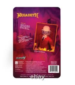 MEGADETH Vic Rattlehead Super7 Action Figure Original Limited Ed. Thrash Metal