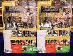 METALLICA Harvester of Sorrow Complete Set of 4 McFarlane Toys 2001 Band Figures