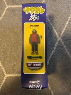 MF DOOM Wave 2 MM. FOOD ReAction Figure & Cereal Bowl Set Super7 NEW