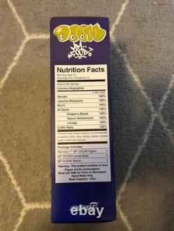 MF DOOM Wave 2 MM. FOOD ReAction Figure & Cereal Bowl Set Super7 NEW