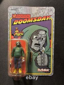 MF DOOM x Super7 Operation DOOMSDAY ReAction Figure Unpunched Sealed MF DOOM x Super7 Operation DOOMSDAY ReAction Figure Unpunched Sealed