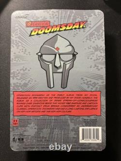 MF DOOM x Super7 Operation DOOMSDAY ReAction Figure Unpunched Sealed MF DOOM x Super7 Operation DOOMSDAY ReAction Figure Unpunched Sealed