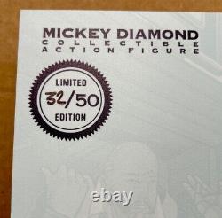 MICKEY DIAMOND Bulletproof Bathrobes Action Figure #32/50 Limited Edition SEALED