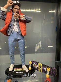 MMS257 Hot Toys 1/6 Back to the Future Marty McFly with custom decals