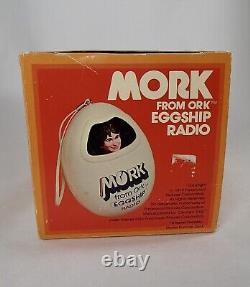 MORK and Mindy from ORK Egg Ship eggship radio figure Unused MIB Robin Williams