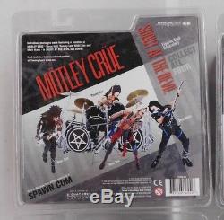 MOTLEY CRUE SHOUT AT THE DEVIL 4-FIGURE SET McFarlane Toys NEW / SEALED
