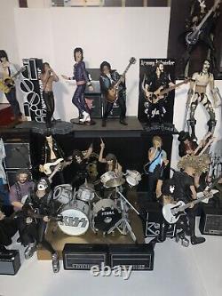 MUSIC ACTION FIGURE GIANT 35+ LOT NECA MCFARLANE Mettalica Motley Crue MANY MORE