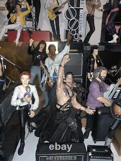 MUSIC ACTION FIGURE GIANT 35+ LOT NECA MCFARLANE Mettalica Motley Crue MANY MORE