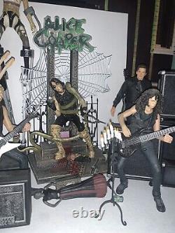 MUSIC ACTION FIGURE GIANT 35+ LOT NECA MCFARLANE Mettalica Motley Crue MANY MORE