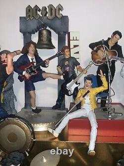 MUSIC ACTION FIGURE GIANT 35+ LOT NECA MCFARLANE Mettalica Motley Crue MANY MORE