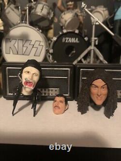 MUSIC ACTION FIGURE GIANT 35+ LOT NECA MCFARLANE Mettalica Motley Crue MANY MORE