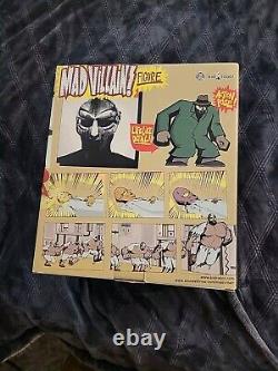 Mad Villain Kid Robot Figure MF Doom Mad Lib Stones Throw Hip Hop Grey Rare