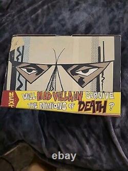 Mad Villain Kid Robot Figure MF Doom Mad Lib Stones Throw Hip Hop Grey Rare