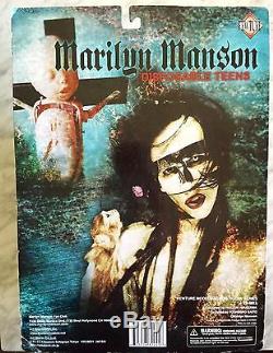 Marilyn Manson Action Figure Disposable Teens Fewture Models RARE! Hollywood Era
