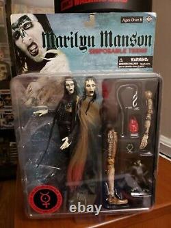 Marilyn Manson Disposable Teens Action Figure Fewture Toys Super Articulated MIB