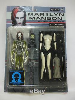 Marilyn Manson Fewture Mechanical Animals Action Figure Yellow Rare New