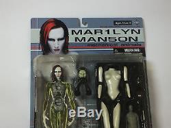 Marilyn Manson Fewture Mechanical Animals Action Figure Yellow Rare New