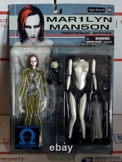 Marilyn Manson Mechanical Animals ACTION FIGURE FA-M02 Fewture Models RARE
