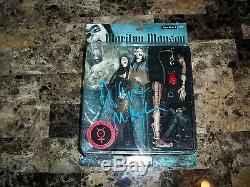 Marilyn Manson Rare Signed Limited Action Figure Statue Toy Disposable Teens BAS