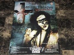 Marilyn Manson Rare Signed Limited Action Figure Statue Toy Disposable Teens BAS