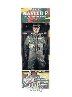 Master P Signed No Limit Soldier Toys Action Figure Doll JSA COA Make Em Say Uhh