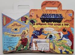 Masters of The Universe Burger King Kids Meal Box Set w original mailer box MOTU
