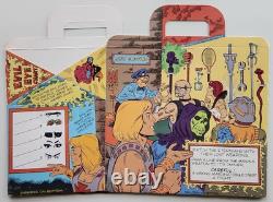 Masters of The Universe Burger King Kids Meal Box Set w original mailer box MOTU