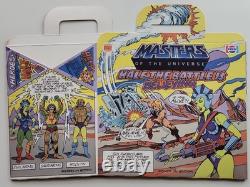 Masters of The Universe Burger King Kids Meal Box Set w original mailer box MOTU