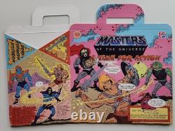 Masters of The Universe Burger King Kids Meal Box Set w original mailer box MOTU