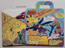 Masters of The Universe Burger King Kids Meal Box Set w original mailer box MOTU