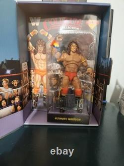 Mattel Wwe Coliseum Collection Ultimate Warrior & Honky Tonk Black Cards Rare
