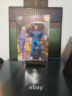 Mattel Wwe Coliseum Collection Ultimate Warrior & Honky Tonk Black Cards Rare