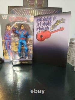 Mattel Wwe Coliseum Collection Ultimate Warrior & Honky Tonk Black Cards Rare