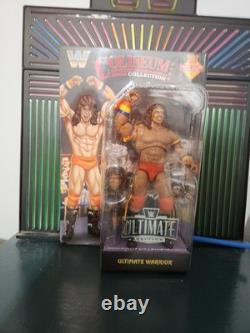 Mattel Wwe Coliseum Collection Ultimate Warrior & Honky Tonk Black Cards Rare