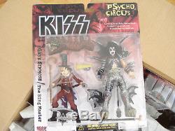 McFarlane 1998 KISS PSYCHO CIRCUS Series 2 C10 Case 3 SETS of 4 FOUR FIGURES