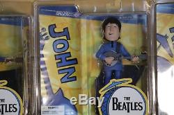 McFarlane Beatles Cartoon Ultra Action Figures Set of 4 NEW 2004 Ringo George