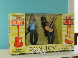 McFarlane Bon Jovi Richie Sambora 2 Pack Action Figure Deluxe Box Set Rare New