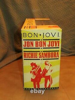 McFarlane Bon Jovi Richie Sambora 2 Pack Action Figure Deluxe Box Set Rare New