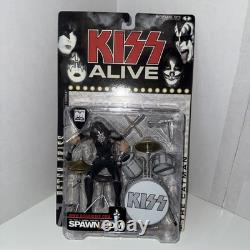 McFarlane KISS Alive Figures Set of 4 2000 Spawn Ace, Gene Lot