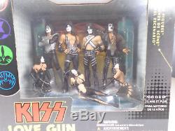 McFarlane KISS Love Gun Deluxe Boxed Edition Super Stage Figures 2004 New in Box