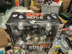 McFarlane Kiss Alive Figures Boxed Set Stage Instruments Lighting New NIB 2002